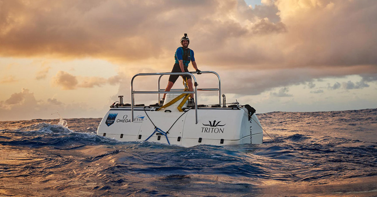 Deepest submersible dive (Ocean)