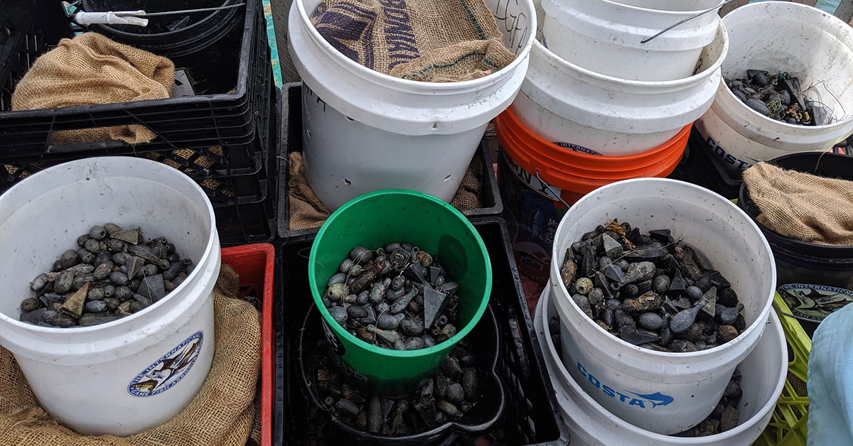 Largest underwater clean-up